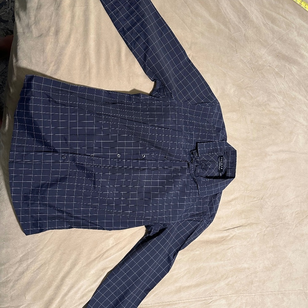 Topman slim fit button-up shirt